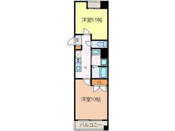 間取図 ブルームライフ鶴舞