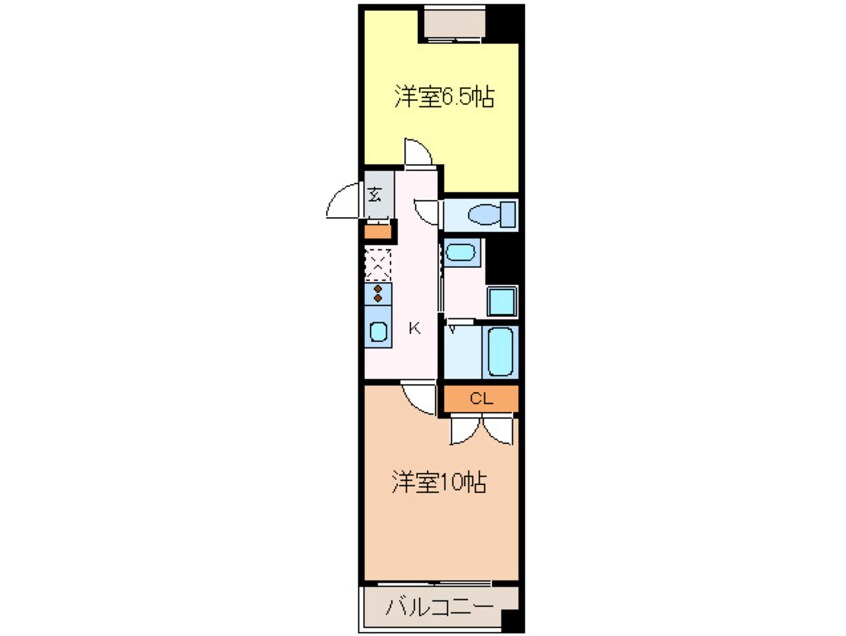 間取図 ブルームライフ鶴舞