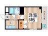 第２冬頭ビル 1Kの間取り