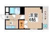 第２冬頭ビル 1Kの間取り
