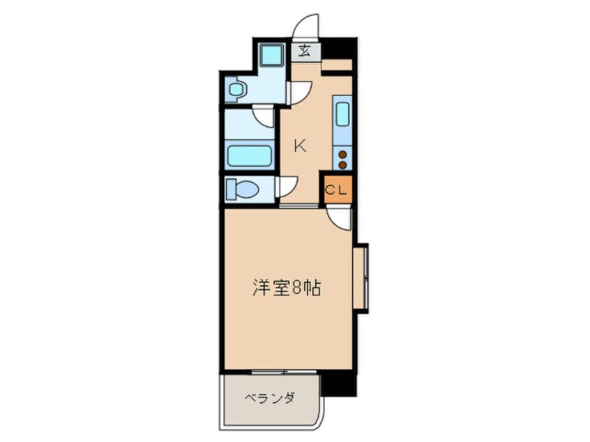 間取図 ベルビレッジ鳴海