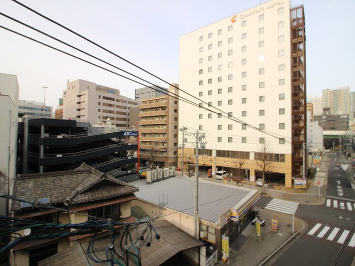 室内からの展望 ウイング名駅