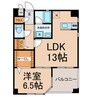 Ｅｓｐｏｉｒ ｉ 1LDKの間取り