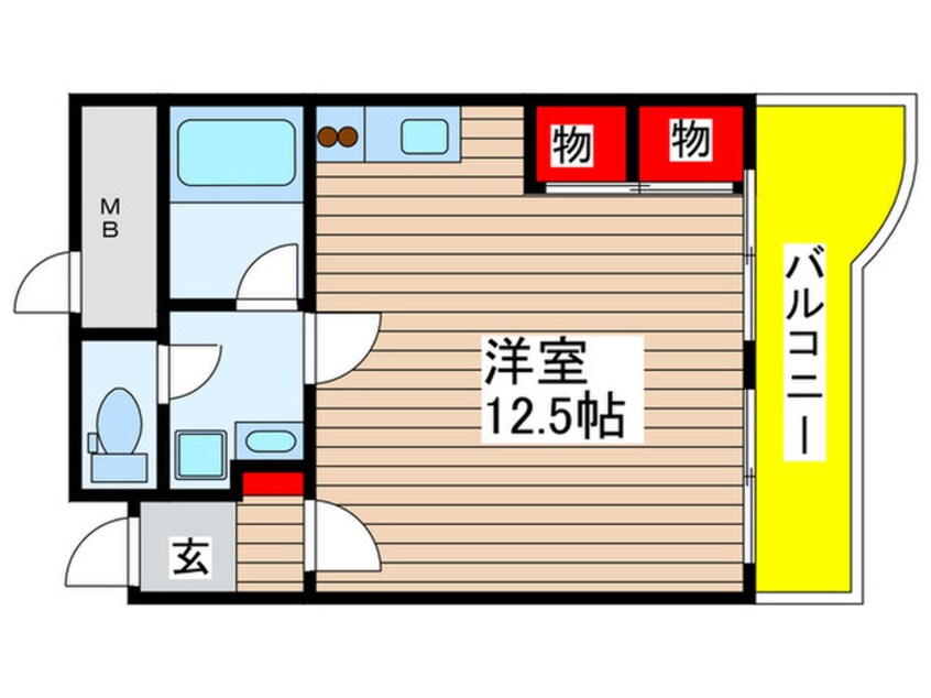 間取図 サンプラザ金山