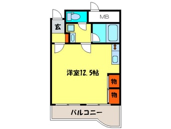 間取図 サンプラザ金山