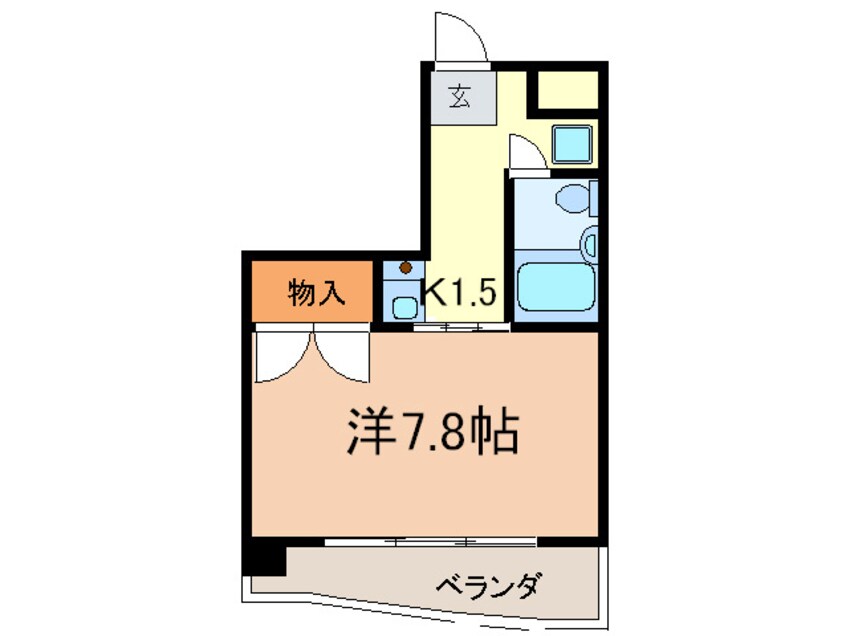 間取図 ジョイフル鶴舞