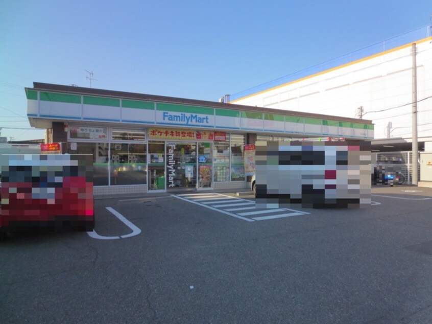 ローソン中川野田店(コンビニ)まで400m サンライトマンションⅢ　西棟