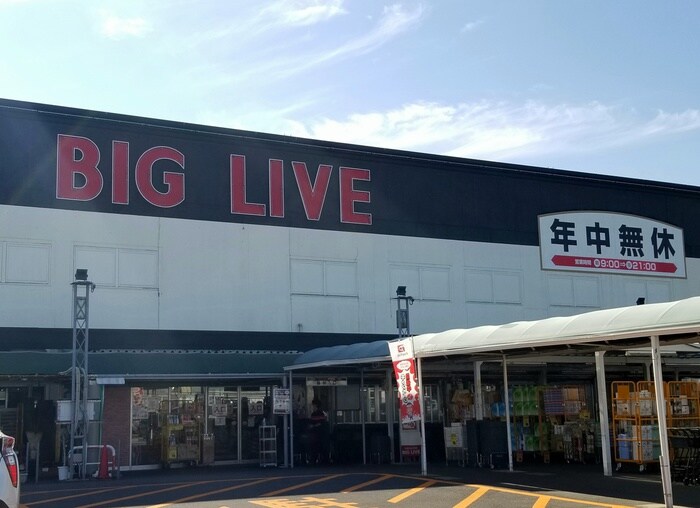 Mikawaya ビッグリブ小牧店(スーパー)まで650m パセオ新町 B棟
