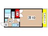 ム－ニ－朝日ＮＯ．２ 1Kの間取り