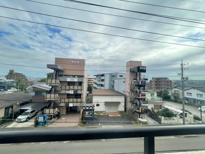 室内からの展望 ガウディ割塚