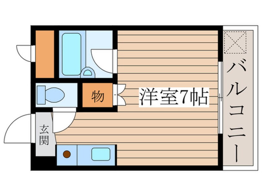 間取図 レバレンス瑞穂