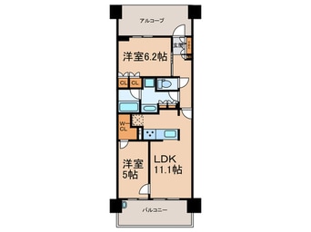 間取図 シエリア本郷駅前（1102）
