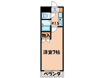 間取図 リバティ－ハイツ