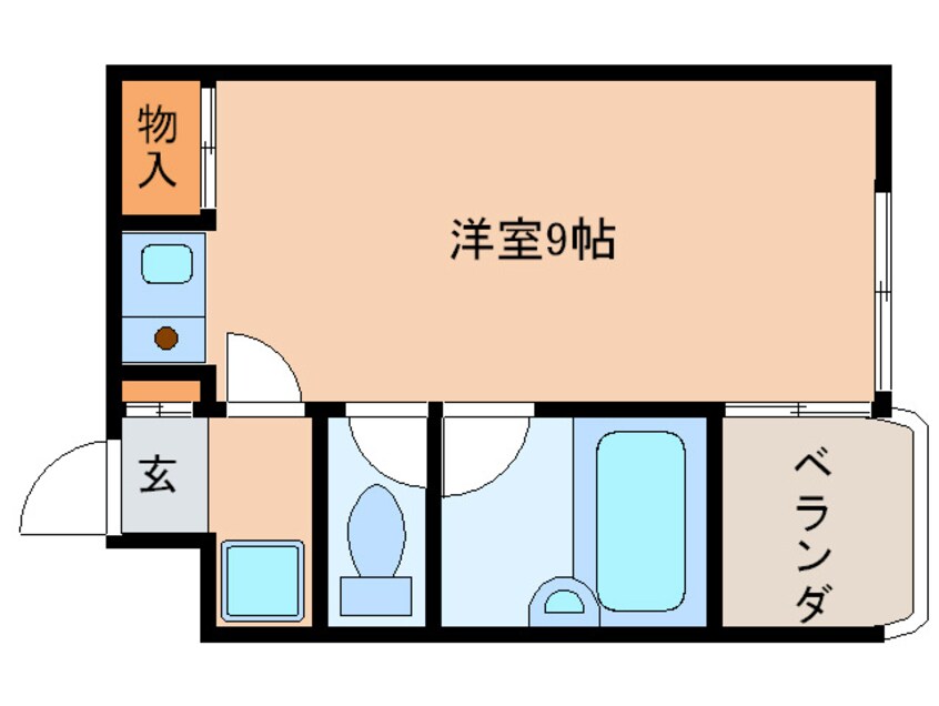 間取図 ヴィレドソレイユ