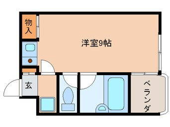 間取図 ヴィレドソレイユ