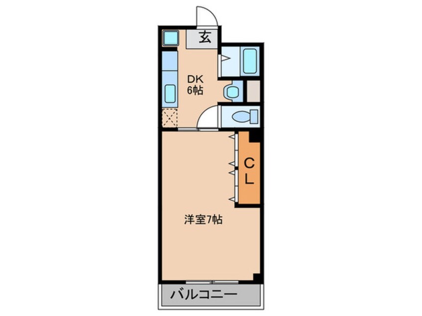 間取図 シャルムスワン