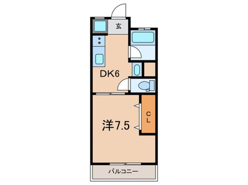 間取図 シャルムスワン