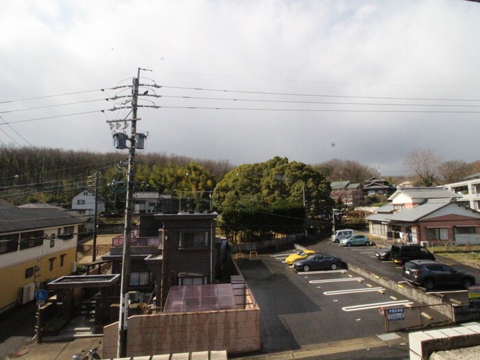 室内からの展望 ビバリーハイツ