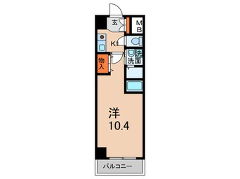 間取図 サウス名駅