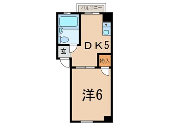 間取図 ハートイン中切町 Ｃ棟