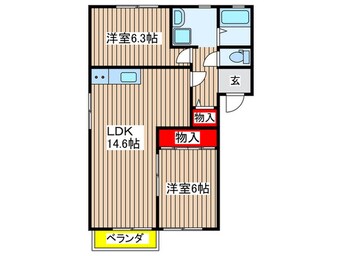 間取図 エルハイムスズキ