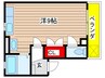 ウィンベル栄 1Rの間取り