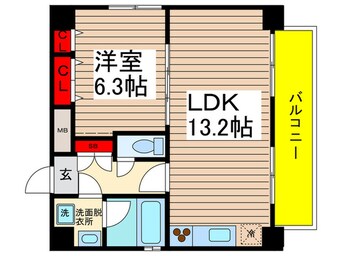 間取図 セントラルハイツ栄