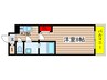 エスリード泉プライム 1Kの間取り