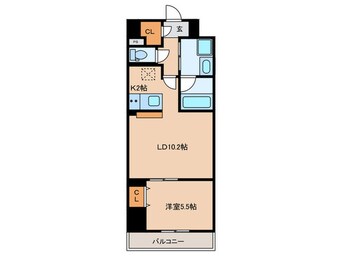 間取図 仮)ロイジェント日吉Ⅱ