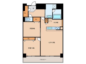 間取図 ロイジェント日吉Ⅱ