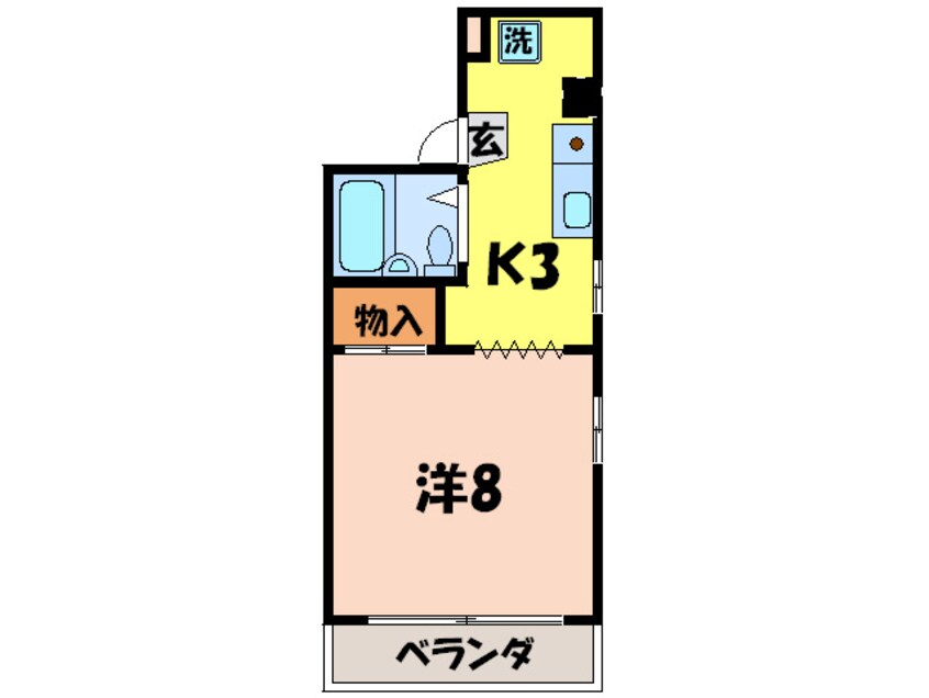 間取図 サンハイツ久野