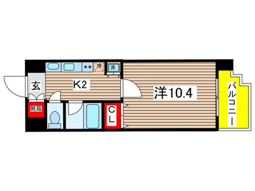 間取図 鶴舞パ－クヒルズ