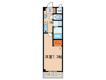 間取図 ＮＫドミ－ルⅠ