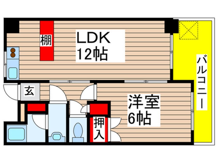 間取図 ロジェ露橋