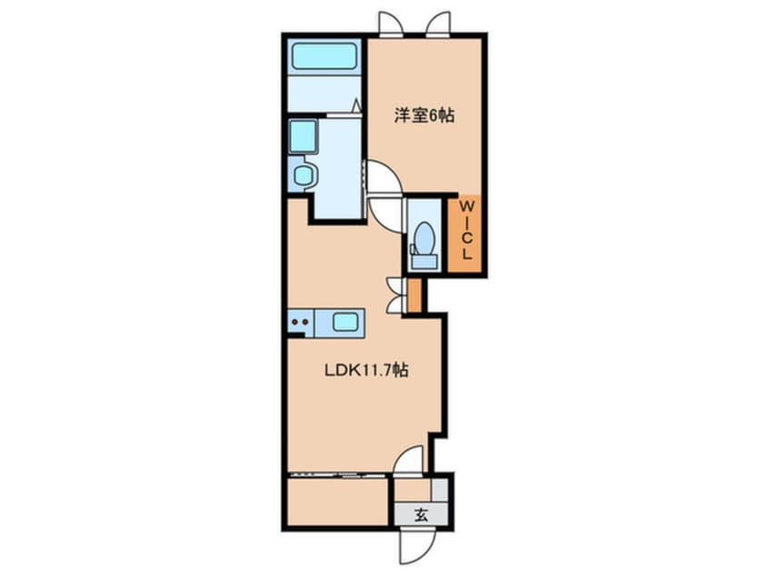 間取図 フランシーズ
