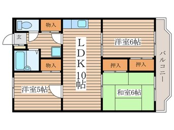 間取図 レジデンス光和ＮＥＷ１０４