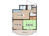 レジデンス光和ＮＥＷ１０４ 2DKの間取り