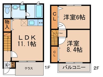 間取図 ハピネスさくら