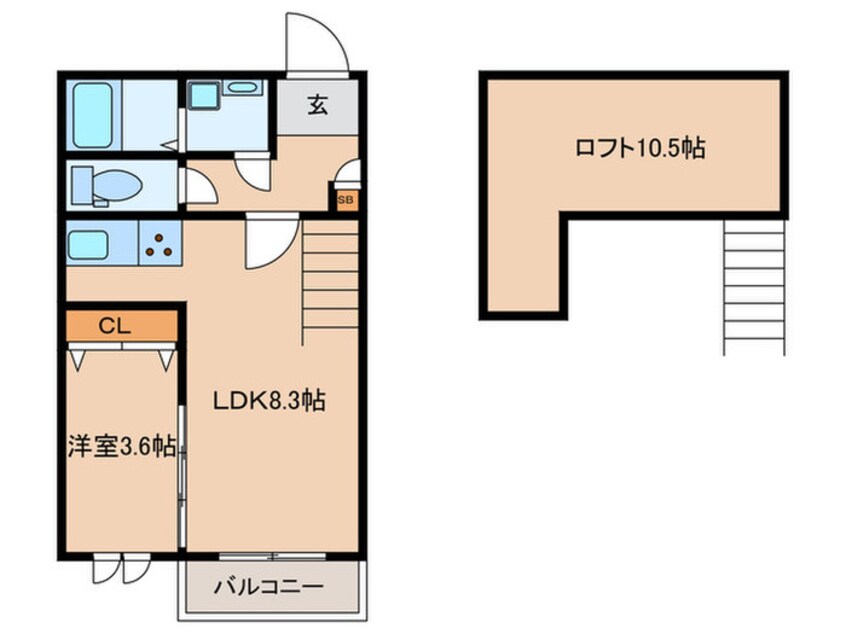 間取図 Ampio本陣弐番館