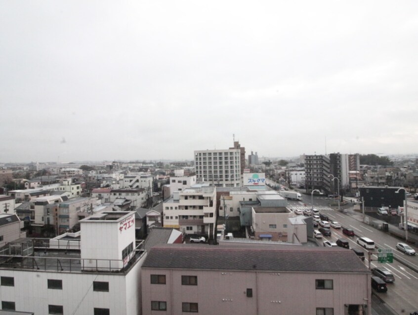 室内からの展望 第３菊屋ビル