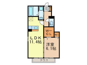 間取図 アフロディ－テ覚王山