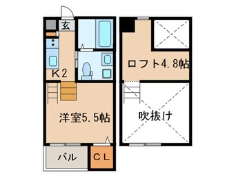 間取図 フェリオ平安通