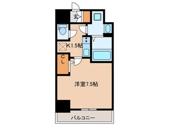 間取図 エスリード新栄テセラ（802）