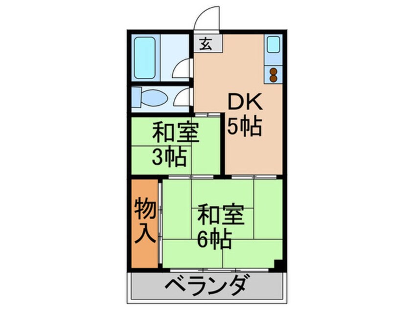 間取図 大野ビル