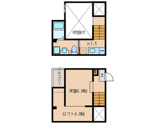 間取図 サンエイブリッジⅡ