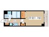 ソレイルコ－ト桜本町 1Kの間取り