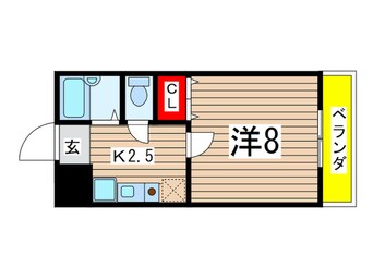 間取図 パ－クハイツ桜山