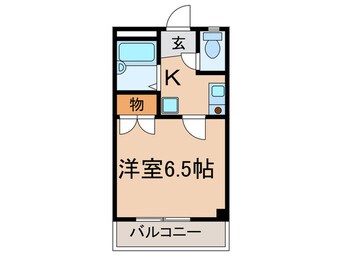 間取図 オ－シャンハイツ朝日が丘