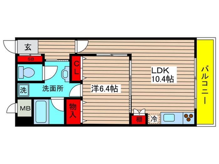 間取り図 ミクニハイツ