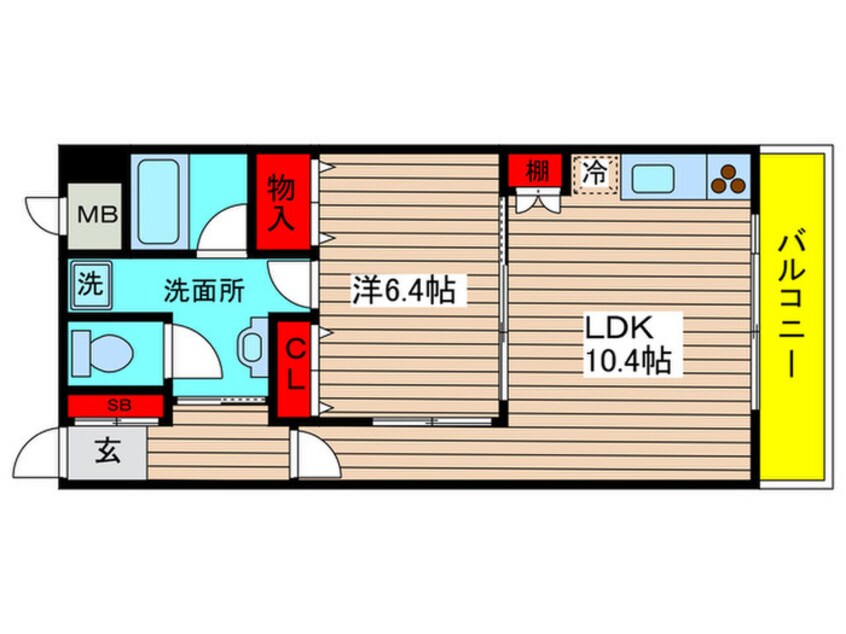 間取図 ミクニハイツ